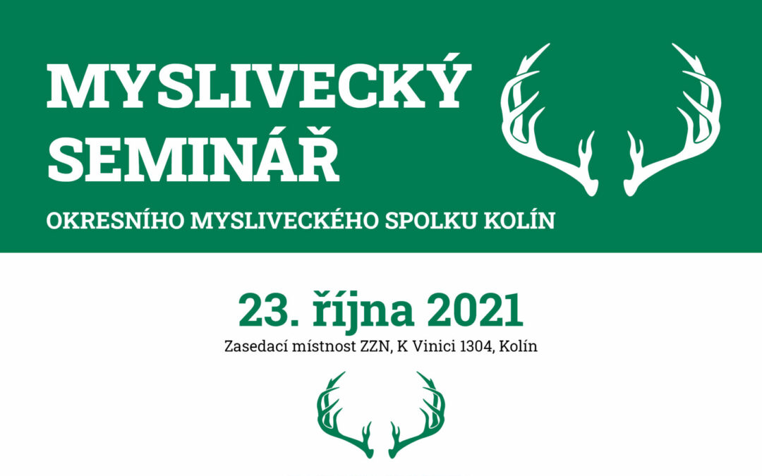 Myslivecký seminář OMS Kolín 23.10.2021