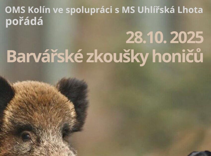 Barvářské zkoušky honičů